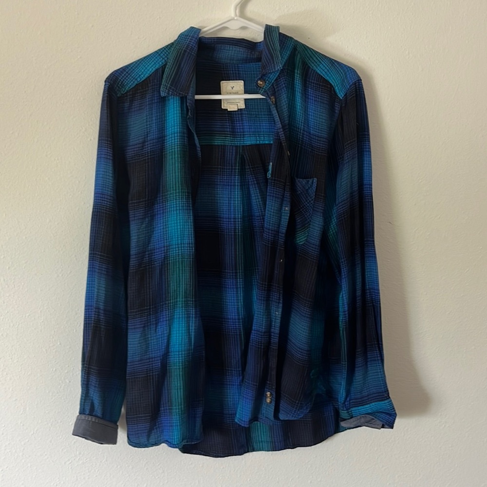 American Eagle Vintage boyfriend Flannel